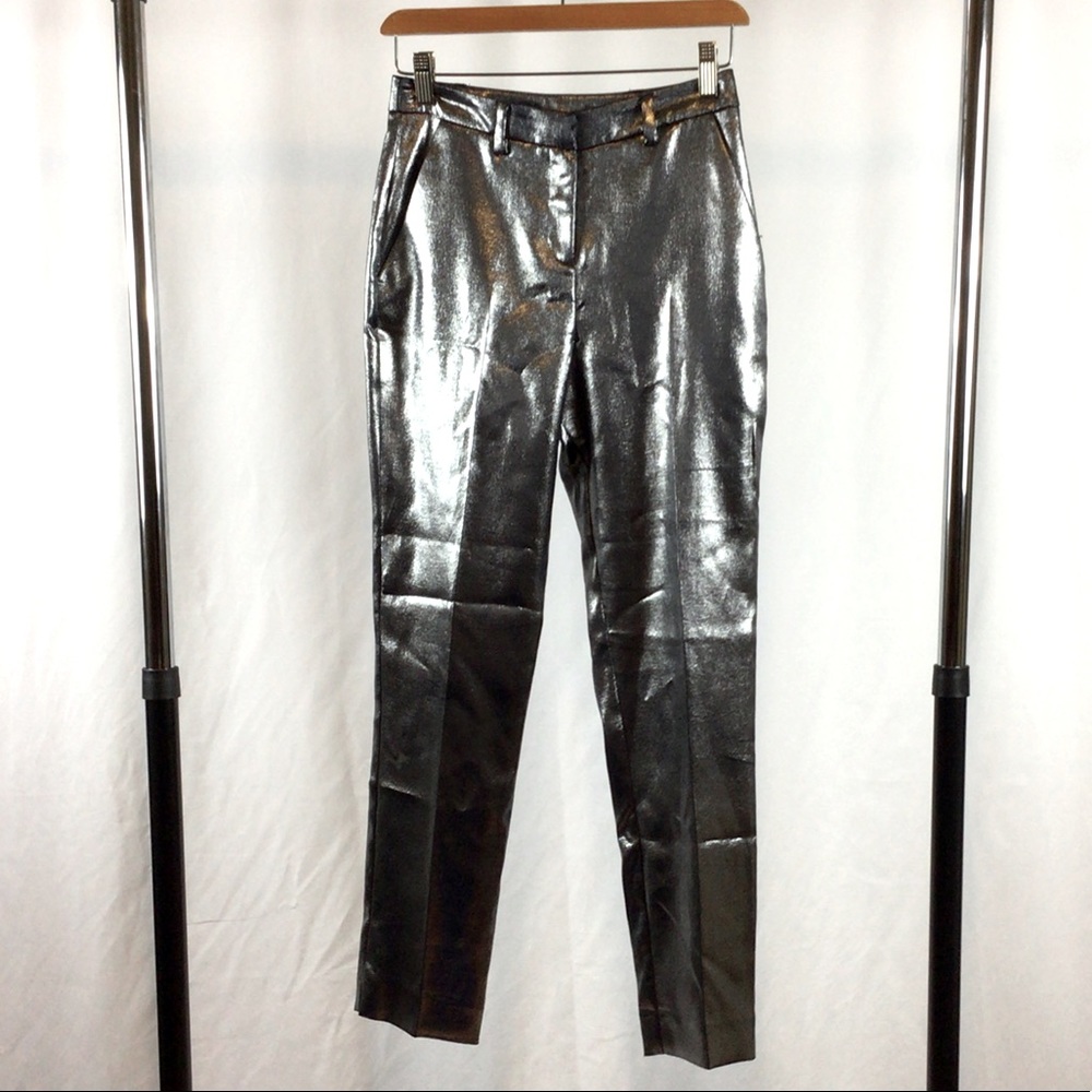 Metallic Topshop Trouser